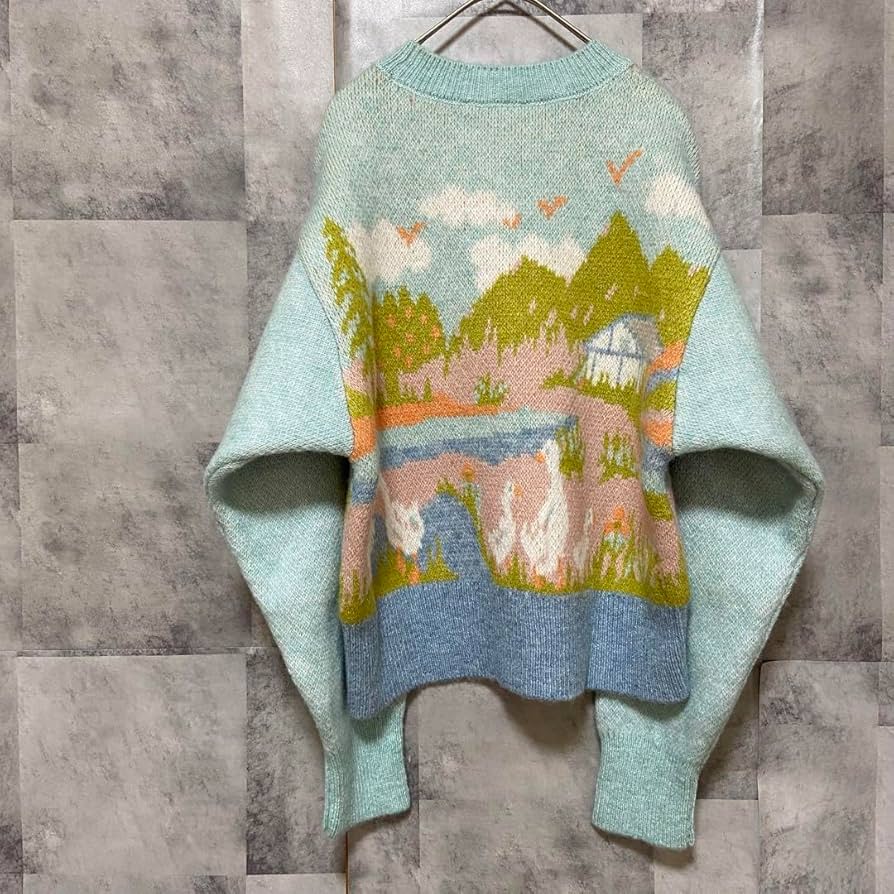 Amazon.co.jp: ZARA Jacquard Knit Sweater Merchandise